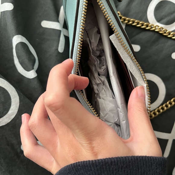 Coach Swinger 20 in Light Blue NWOT - Picture 7 of 7